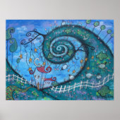 Schwerkraftdruck Poster (Vorne)