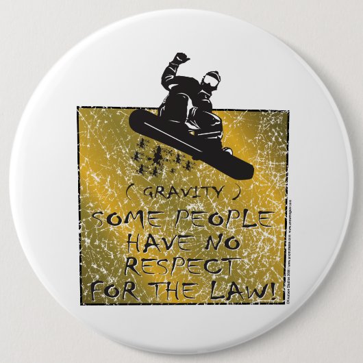 Schwerkraftfahrer Button (Vorderseite)