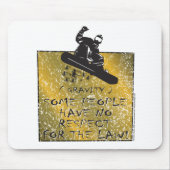 Schwerkraftfahrer Mousepad (Vorne)