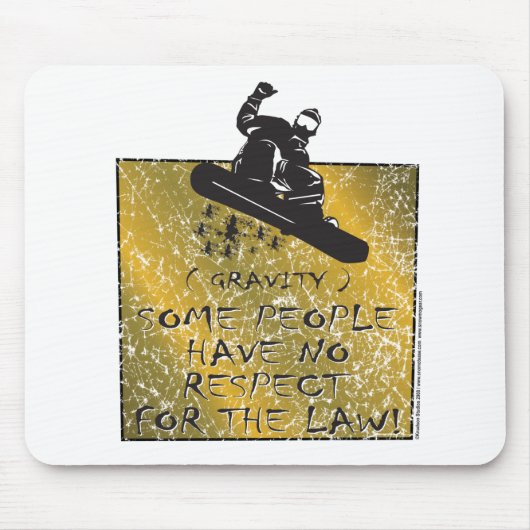 Schwerkraftfahrer Mousepad (Vorne)