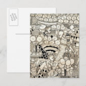 Schwerlast 2 postkarte (Vorne/Hinten)