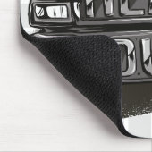 Schwerlast-LKW-Grafik-Gitter-Mauspad Mousepad (Ecke)