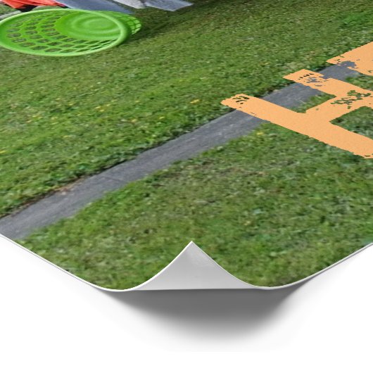 Schwerlast Poster (Ecke)