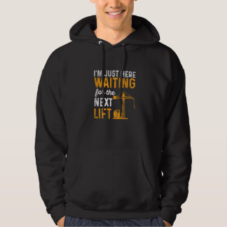 Schwerlastkranführer für einen Kranführer   Hoodie