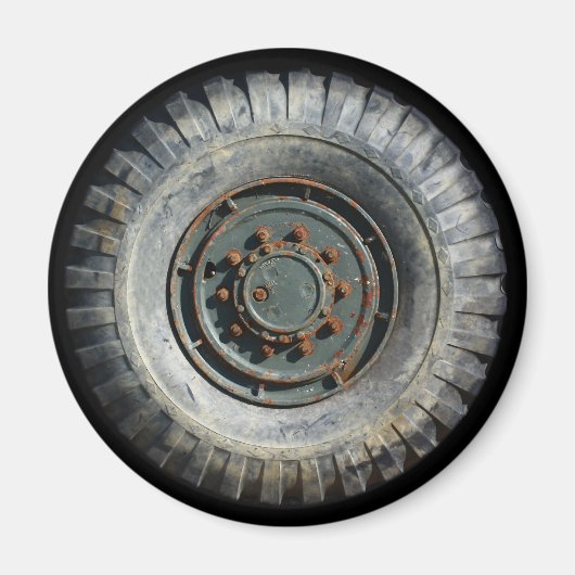 Schwerlastrad Magnet (Vorne)