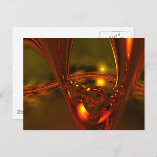 Schwerlosigkeit Postkarte (Vorne/Hinten)