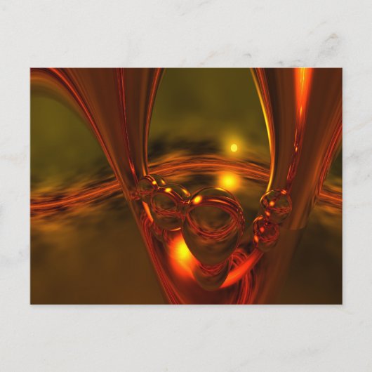 Schwerlosigkeit Postkarte (Vorderseite)