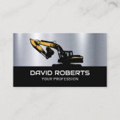 Schwermaschinenbetreiber Visitenkarte (Vorderseite)