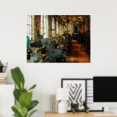 Schwermaschinengeschäft Poster (Heimbüro)