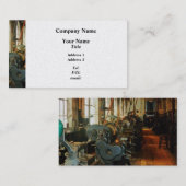 Schwermaschinengeschäft Visitenkarte (Vorne/Hinten)