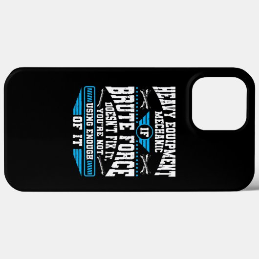 Schwermaschinentechniker Case-Mate iPhone hülle (Rückseite (Horizontal))