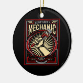 Schwermechaniker Keramik Ornament (Links)