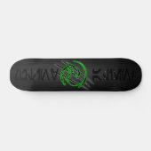 Schwermetall-ALIEN Skateboard (Horizontal)