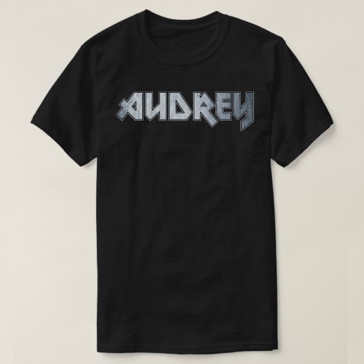 Schwermetall Audrey T-Shirt (Design vorne)