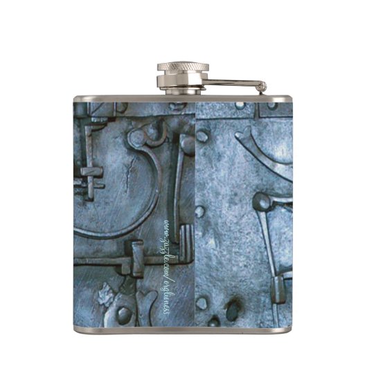 Schwermetall Flachmann (Rückseite)