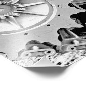 Schwermetall Fotodruck (Ecke)