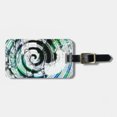 Schwermetall Gepäckanhänger (Vorderseite horizontal)