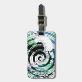 Schwermetall Gepäckanhänger (Vorderseite vertikal)