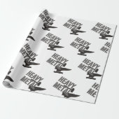 Schwermetall Geschenkpapier (Ungerollt)