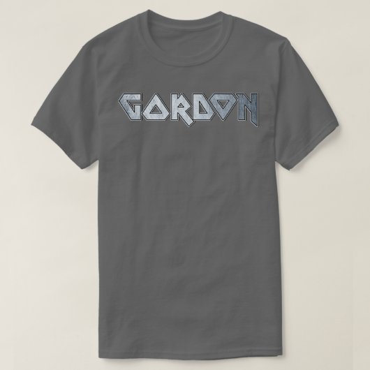 Schwermetall Gordon T-Shirt (Design vorne)