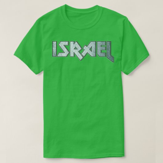 Schwermetall Israel T-Shirt (Design vorne)