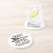 Schwermetall ist meine zweite Sprache Getränkeuntersetzer (Seite)