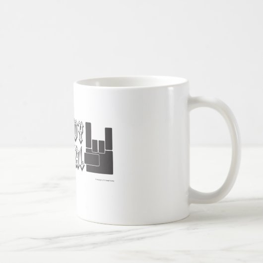 Schwermetall! Kaffeetasse (Rechts)