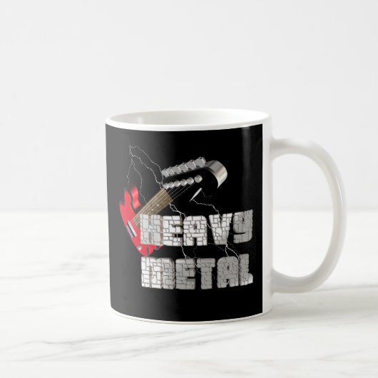 Schwermetall Kaffeetasse (Rechts)