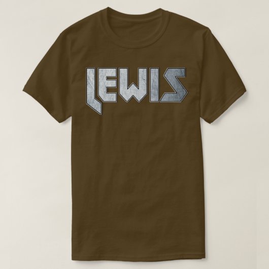 Schwermetall Lewis T-Shirt (Design vorne)
