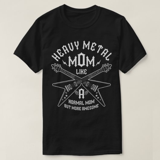 Schwermetall-Mama, aber Phantastischer Metalhead G T-Shirt (Design vorne)