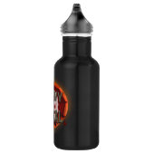 Schwermetall mit Scull Edelstahlflasche (Rechts)