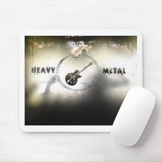 Schwermetall Mousepad (Mit Mouse)