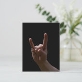 Schwermetall Postkarte (Stehend Vorderseite)