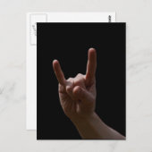 Schwermetall Postkarte (Vorne/Hinten)