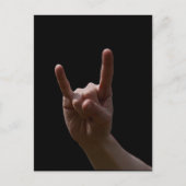 Schwermetall Postkarte (Vorderseite)