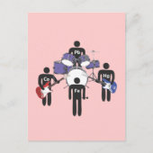 Schwermetall Postkarte (Vorderseite)