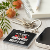 Schwermetall Schlüsselanhänger (Vorderseite rechts)