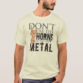 Schwermetall T-Shirt (Vorderseite)
