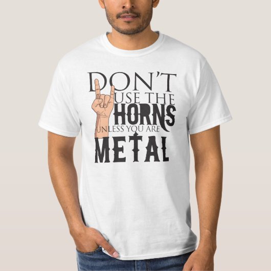 Schwermetall T-Shirt (Vorderseite)