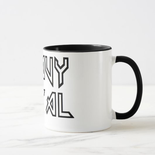 Schwermetall Tasse (Rechts)