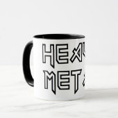 Schwermetall Tasse (Vorderseite Links)