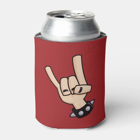 Schwermetall-Teufelshorne Dosenkühler (Kanne Vorderseite)