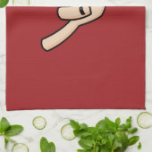 Schwermetall-Teufelshorne Geschirrtuch (Gefaltet)