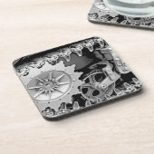 Schwermetall Untersetzer (Linke Seite)