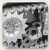 Schwermetall Untersetzer (Vorderseite)