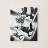 Schwermetallband Puzzle (Vertikal)