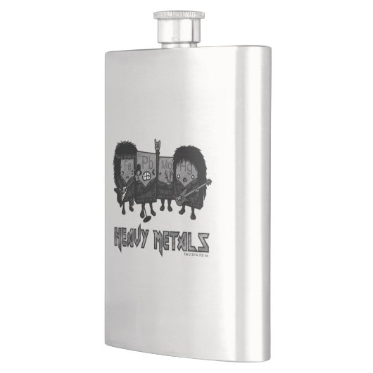 Schwermetalle Flachmann (Links)