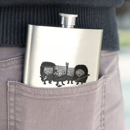 Schwermetalle Flachmann (Beispiel)