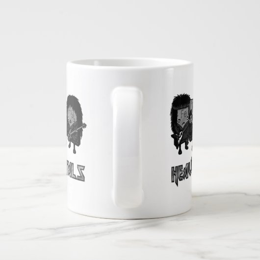 Schwermetalle Jumbo-Tasse (Rückseite)