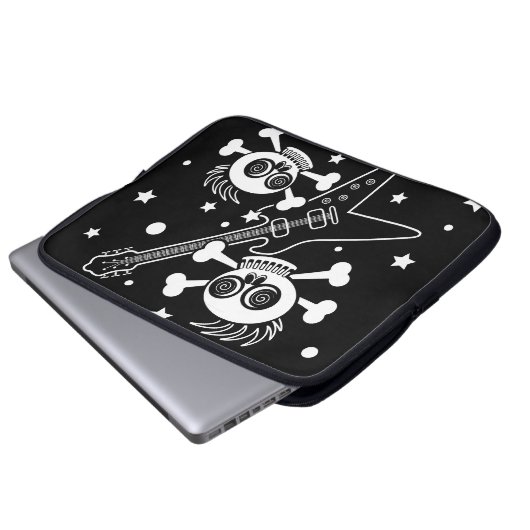 Schwermetalle Laptopschutzhülle (Vorne Knopf)